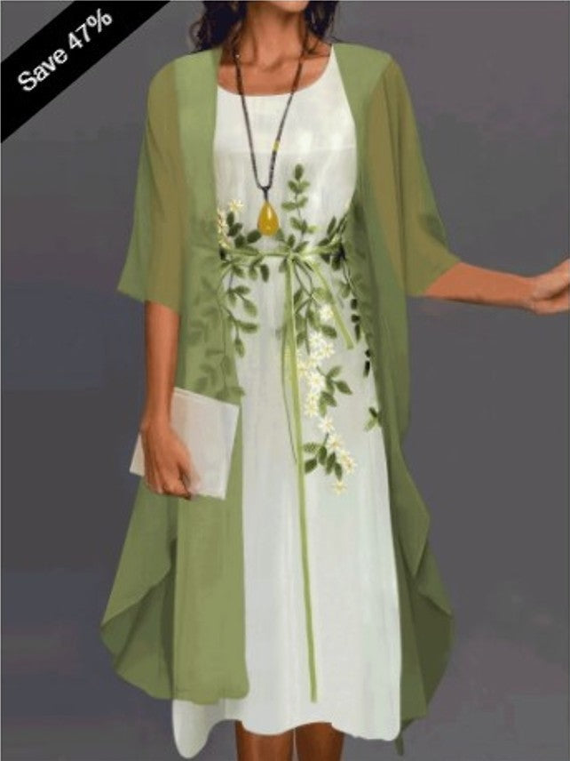 Dam Elegant Festklänning med Själ och Spetsdetaljer – Perfekt för Bröllop och Högtider