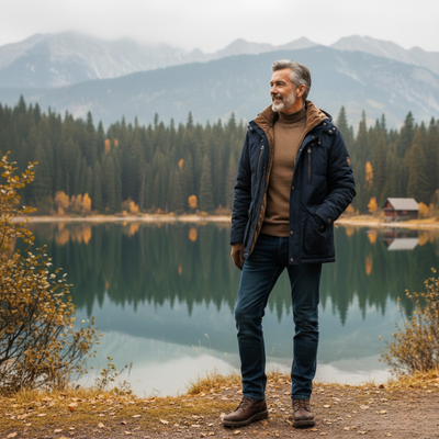 Men's Casual Winter Jacket | Outerwear