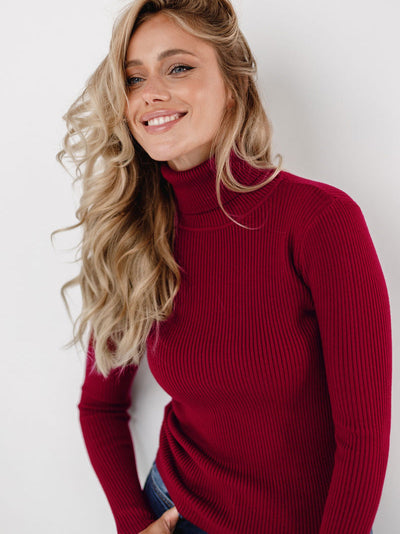 Sylvia | Winter-Ready Women's Classic Turtleneck Sweater