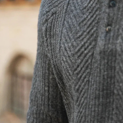 Men’s Classic Knit Polo | Sweater