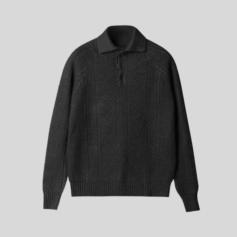 Men’s Classic Knit Polo | Sweater