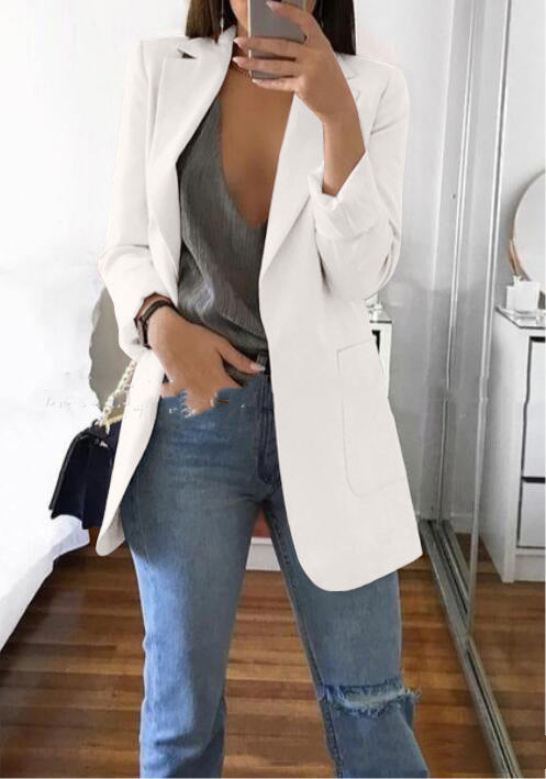 Emma – Slim Cardigan Blazer i Temperament