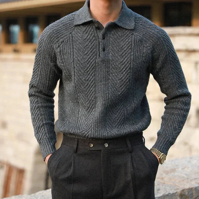 Men’s Classic Knit Polo | Sweater