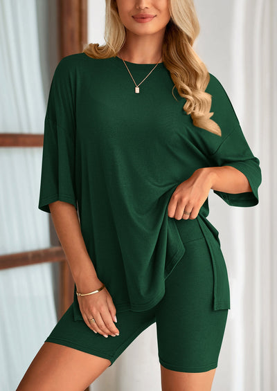 Two Piece Lounge Set Casual Oversized