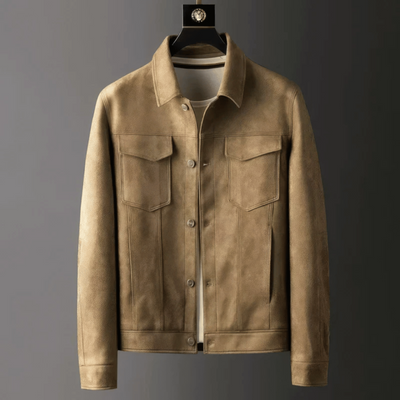 Men's Suede Shirt Jacket | Casual