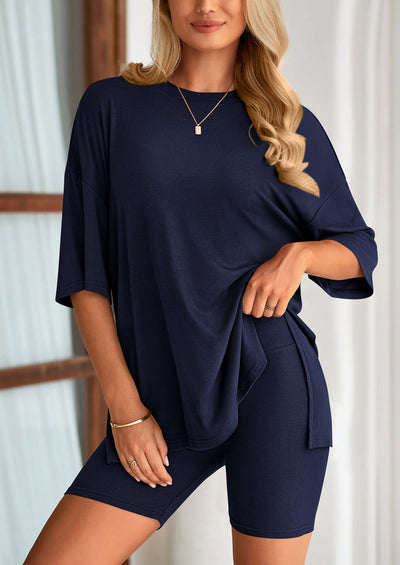 Two Piece Lounge Set Casual Oversized