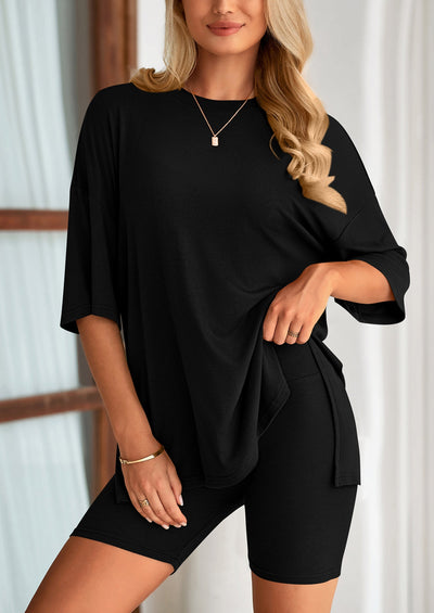 Two Piece Lounge Set Casual Oversized