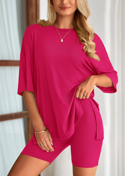 Two Piece Lounge Set Casual Oversized