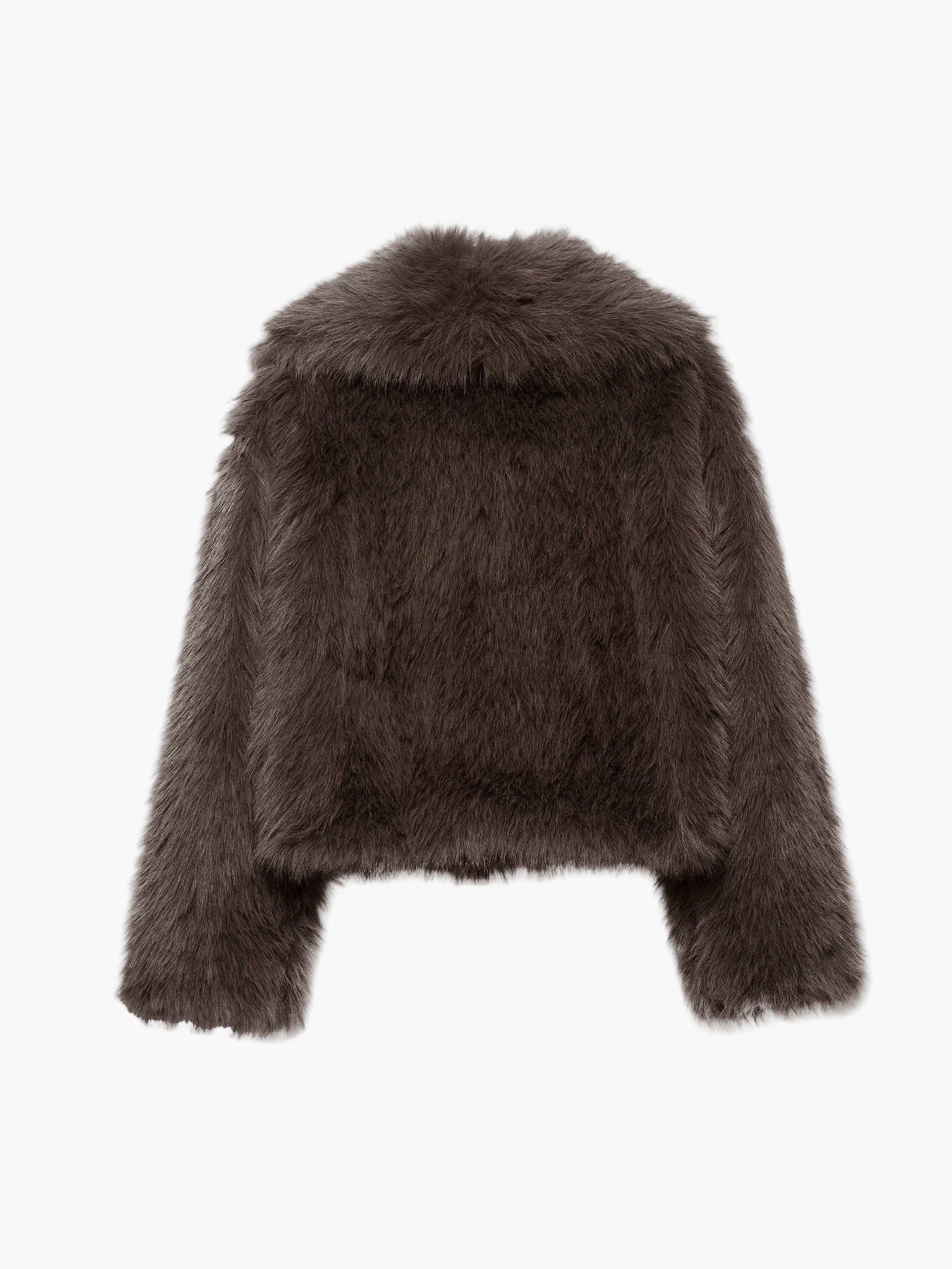 Dam Kort Fuskpälsjacka Chic Weekend Vinterjacka