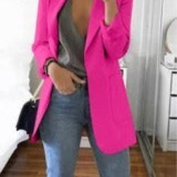 Emma – Slim Cardigan Blazer i Temperament