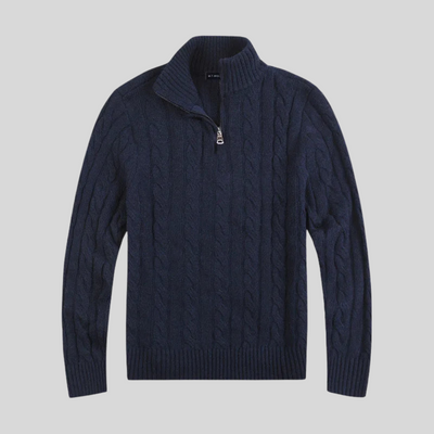 Men’s Knit Zip Sweater | Pullover