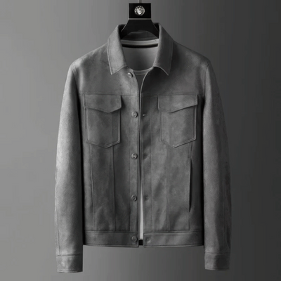 Men's Suede Shirt Jacket | Casual