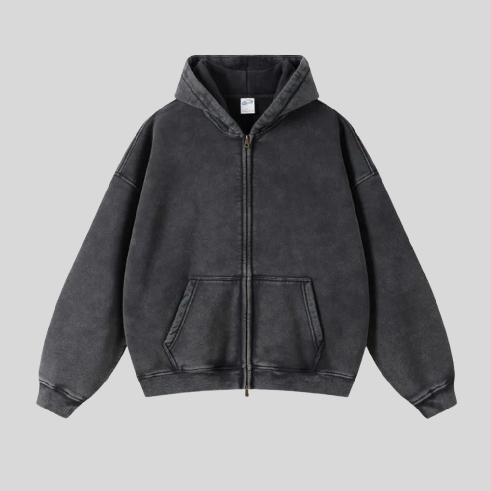 Men's Zipped Vest | Oversized