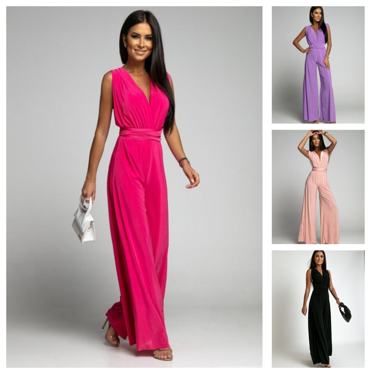 Dam Elegant Vid Bens Jumpsuit för Fest och Vardag