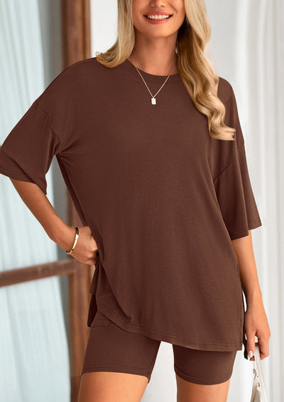 Two Piece Lounge Set Casual Oversized