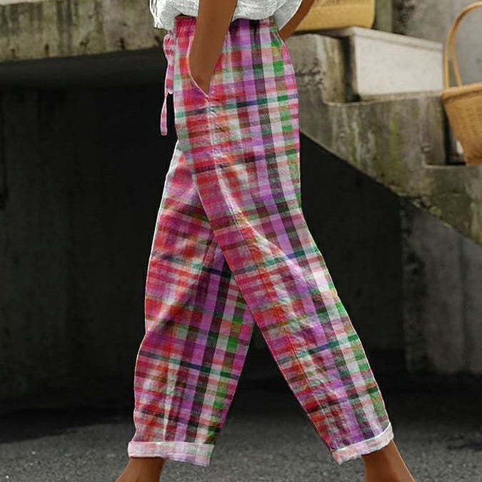 Brenda – Lätta lösa byxor med fickor för kvinnor