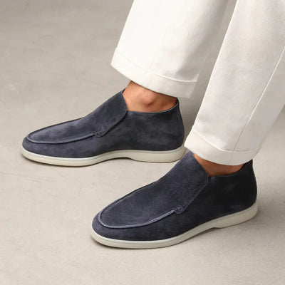 Suede Loafers