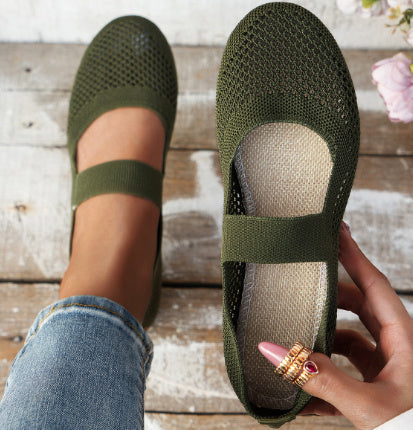 Dam Sneakers Mary Jane Lättviktiga Vardagsskor Bekväma för Sommar och Promenader
