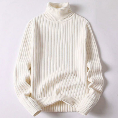 Men's Knit Turtleneck Sweater | Vibrant