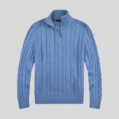 Men’s Knit Zip Sweater | Pullover
