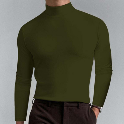 Men's Slim Fit Turtleneck Sweater | Stylish