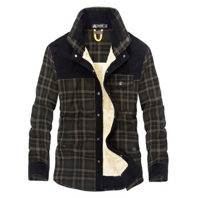 Men's Flannel Shirt Jacket | Cozy