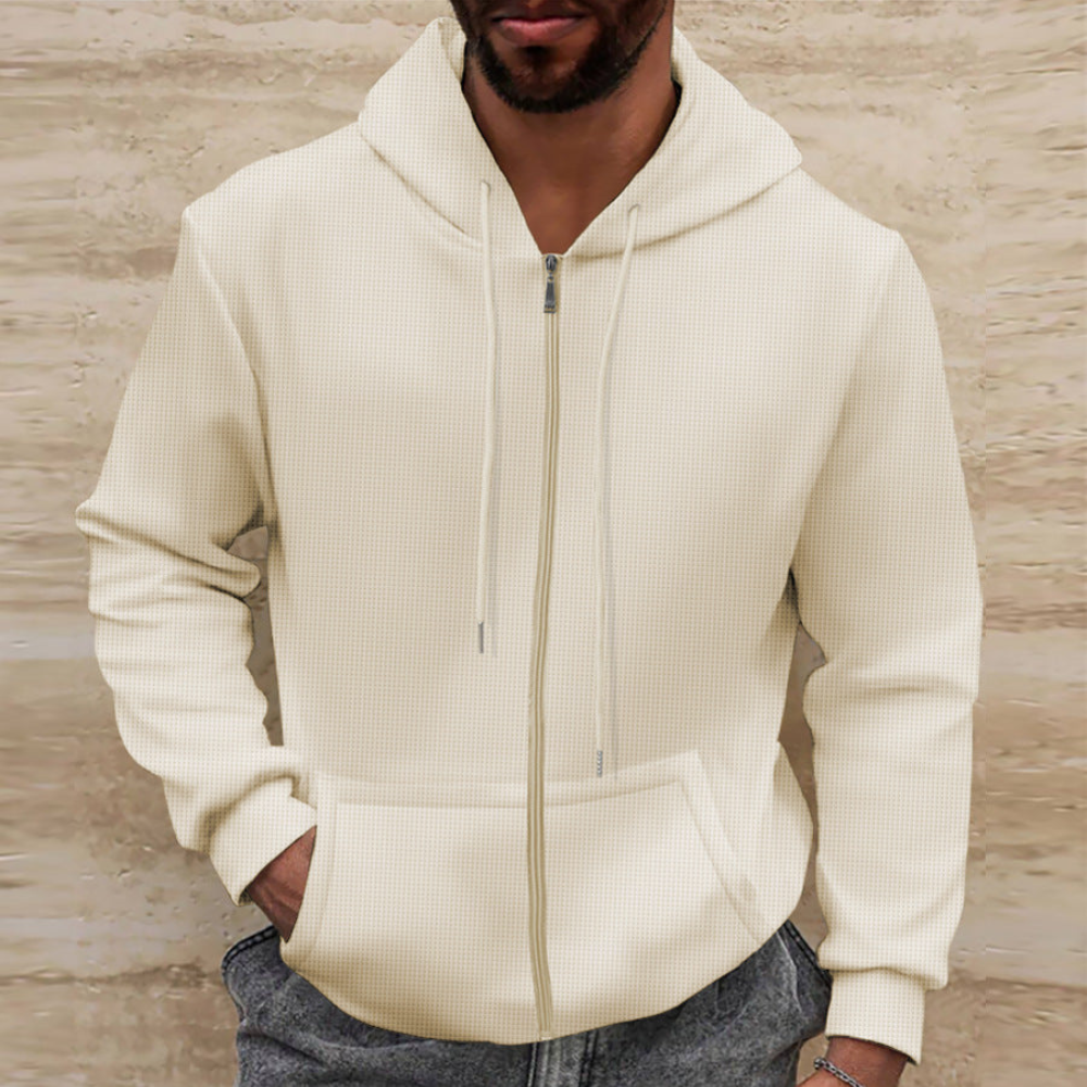 Men's Zip-Up Hoodie Vest | Cozy