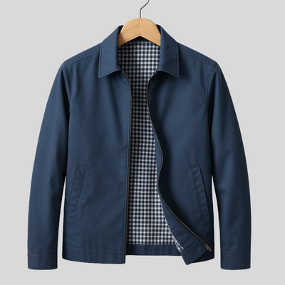 Men’s Slim Fit Zipper Jacket | Outerwear