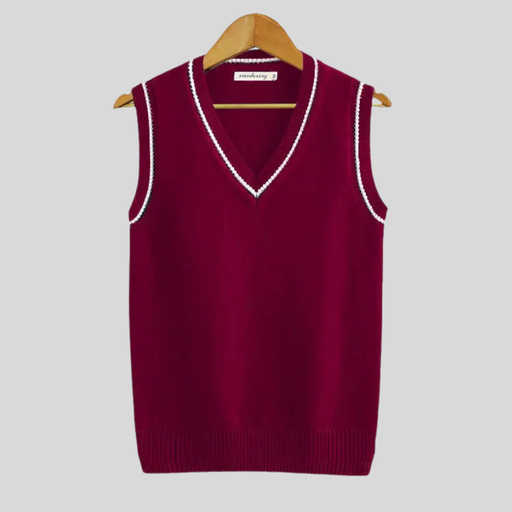 Men’s Stylish Knit Vest | Sweater