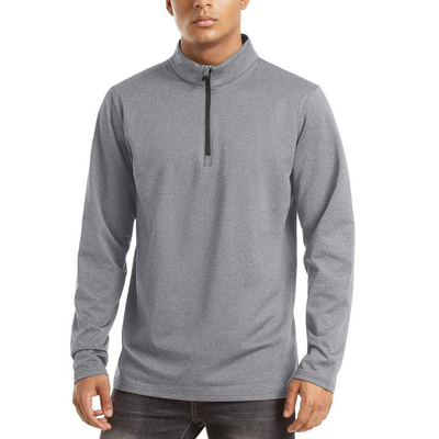 Men's Lightweight Zip Pullover | Casual