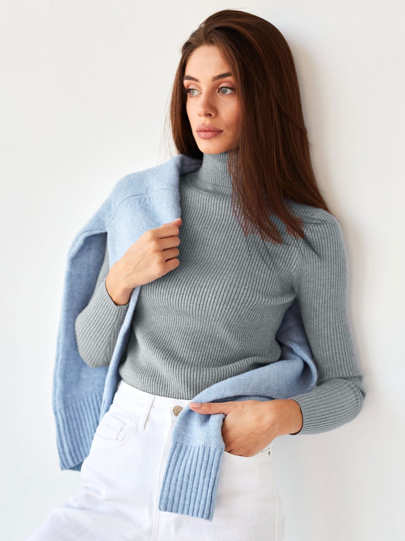 Sylvia | Winter-Ready Women's Classic Turtleneck Sweater