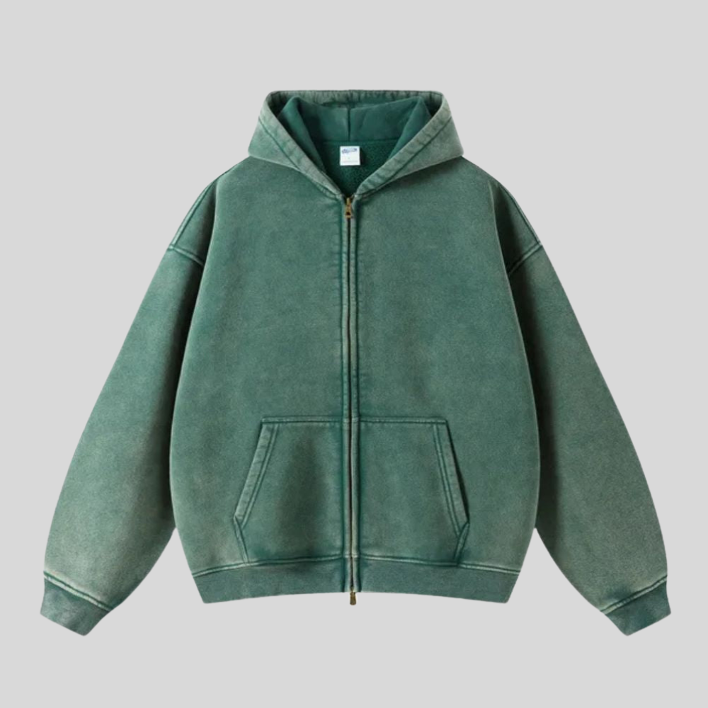 Men's Zipped Vest | Oversized