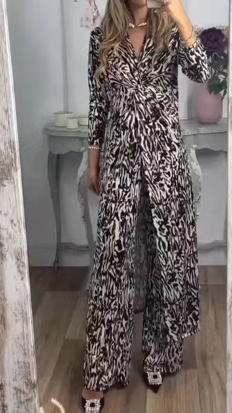 Mark – Raka Byxor Tvådelad Kostym