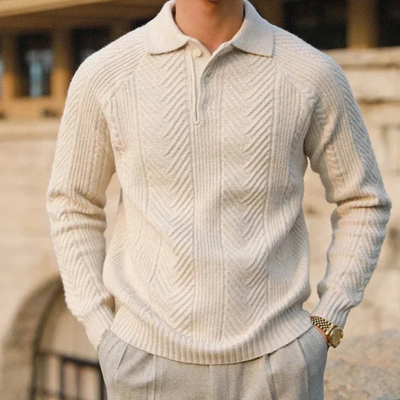 Men’s Classic Knit Polo | Sweater