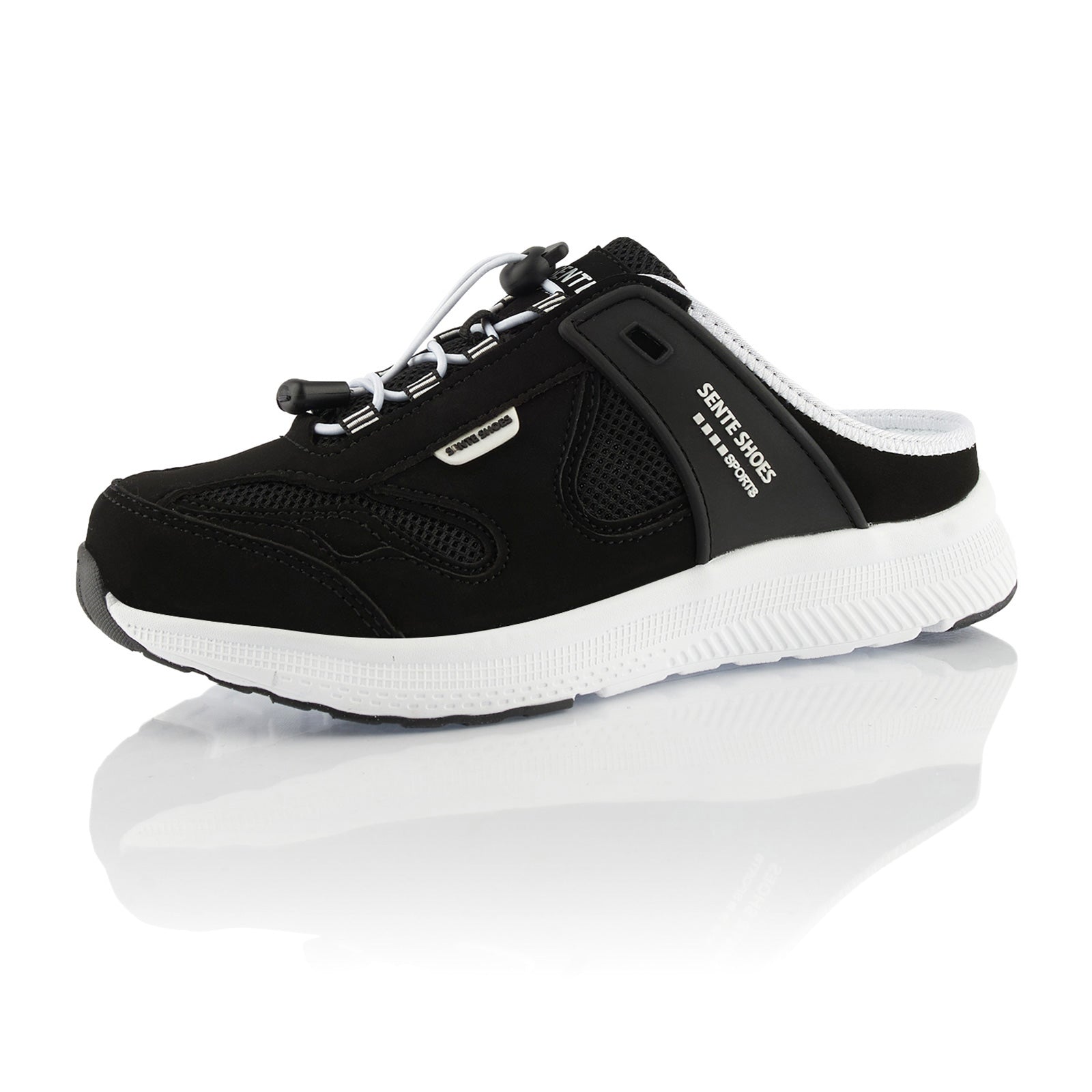 Alexander – Unisex lätta slip-on atletiska träskor med andningsbart nät och justerbar dragsko