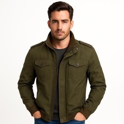 Men's Casual Military Jacket | Stylish