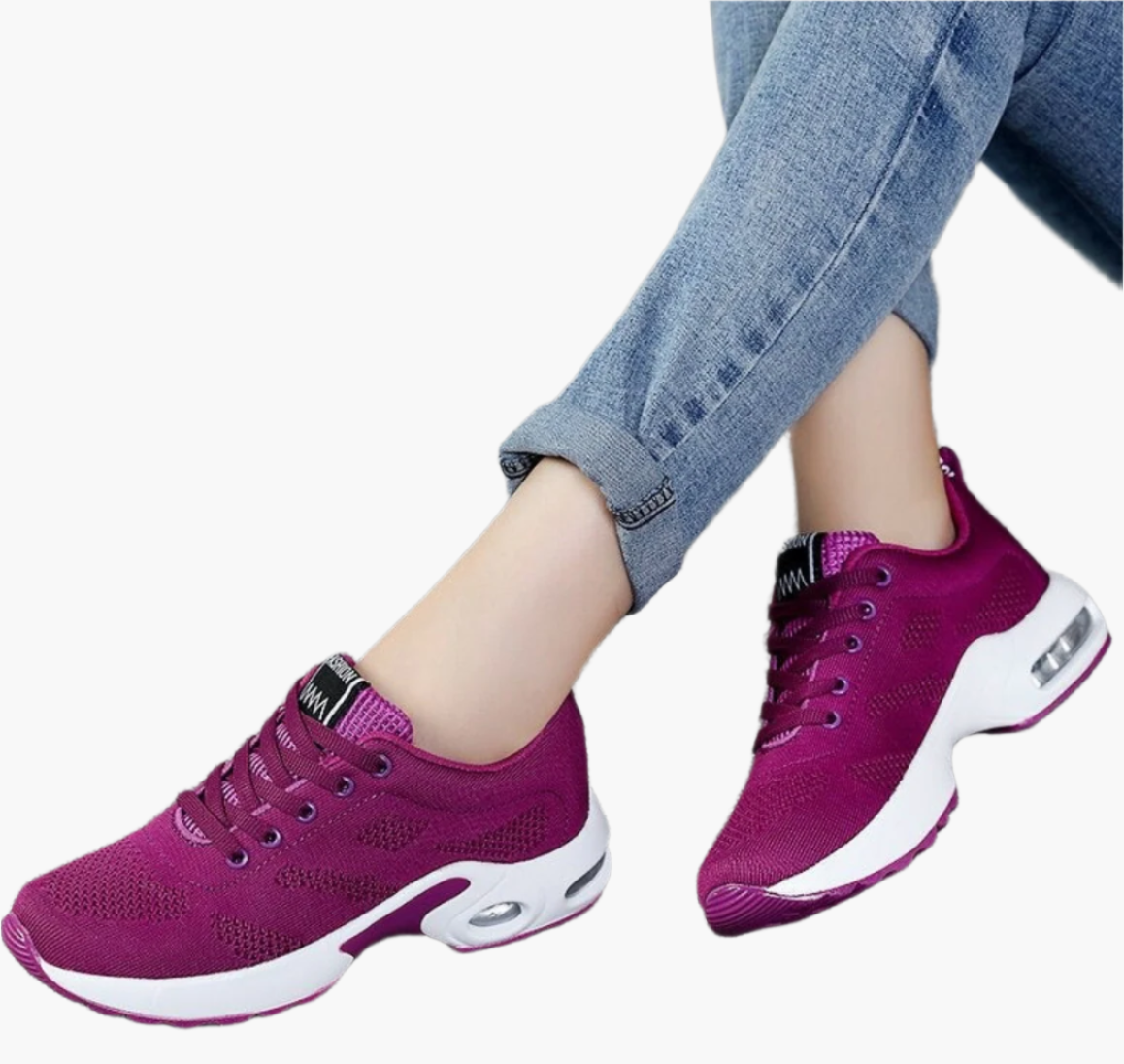 Damers ortopediska sneakers – Trendiga och bekväma promenadskor för sport och vardag