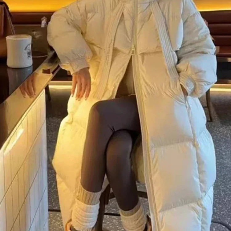 Viola - Överdimensionerad Varm Vinterjacka för Kvinnor