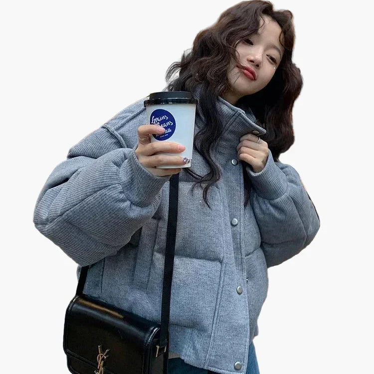 Damjacka i modernt oversize-stil – Trendig och avslappnad vardagslook