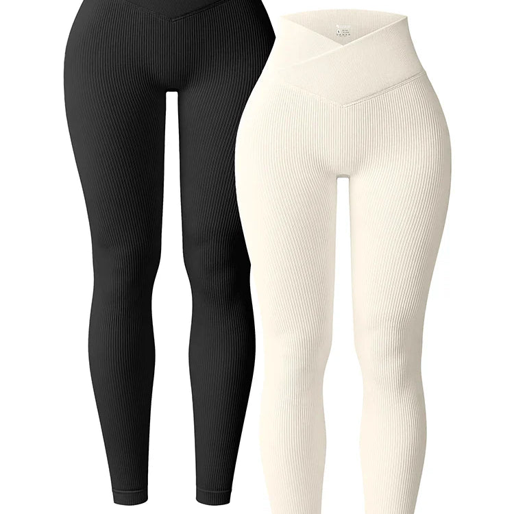 Annika - Vinter Yogabyxor för Kvinnor med Hög Midja