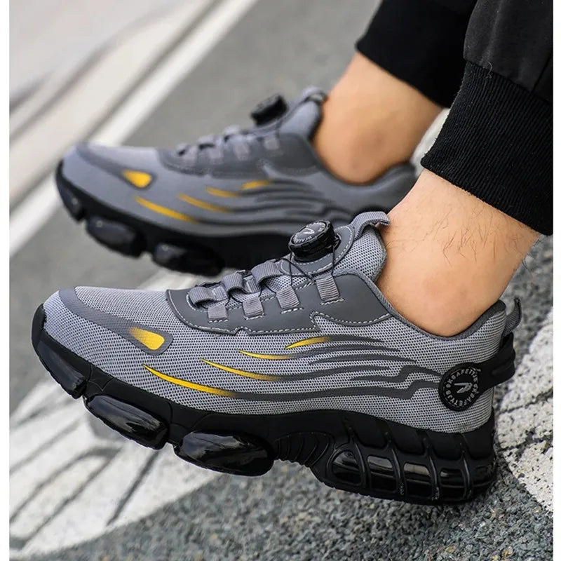 Herr Sneakers Sportskor med Komfort, Stil och Stötdämpning – Perfekta för Träning och Vardag