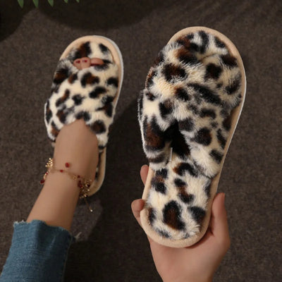 Beatrice | Women's Cozy Open-Toe Slippers