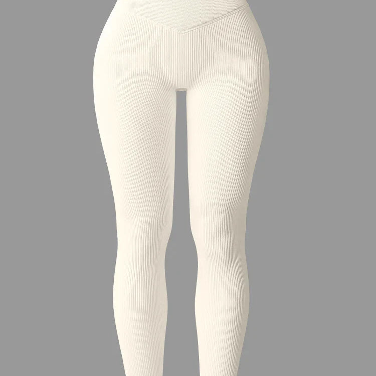 Annika - Vinter Yogabyxor för Kvinnor med Hög Midja