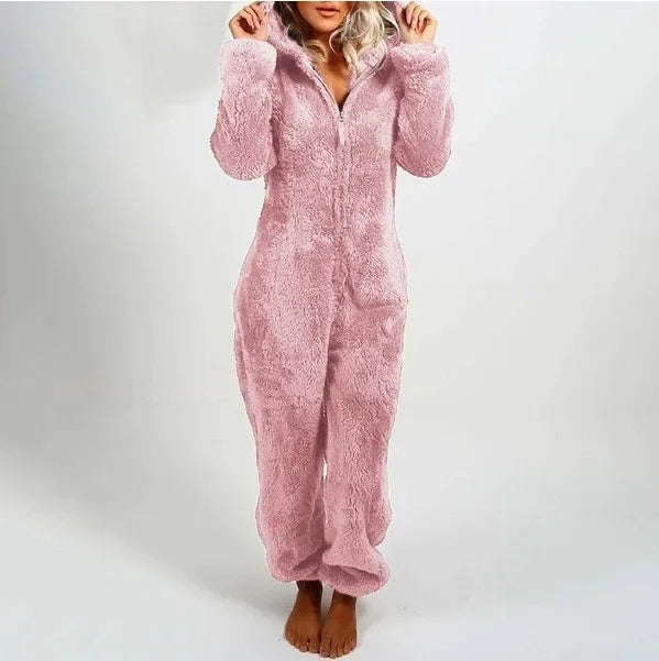 Brenda – Mysig och Elegant Huvtröja Onesie Pyjamas för Kvinnor