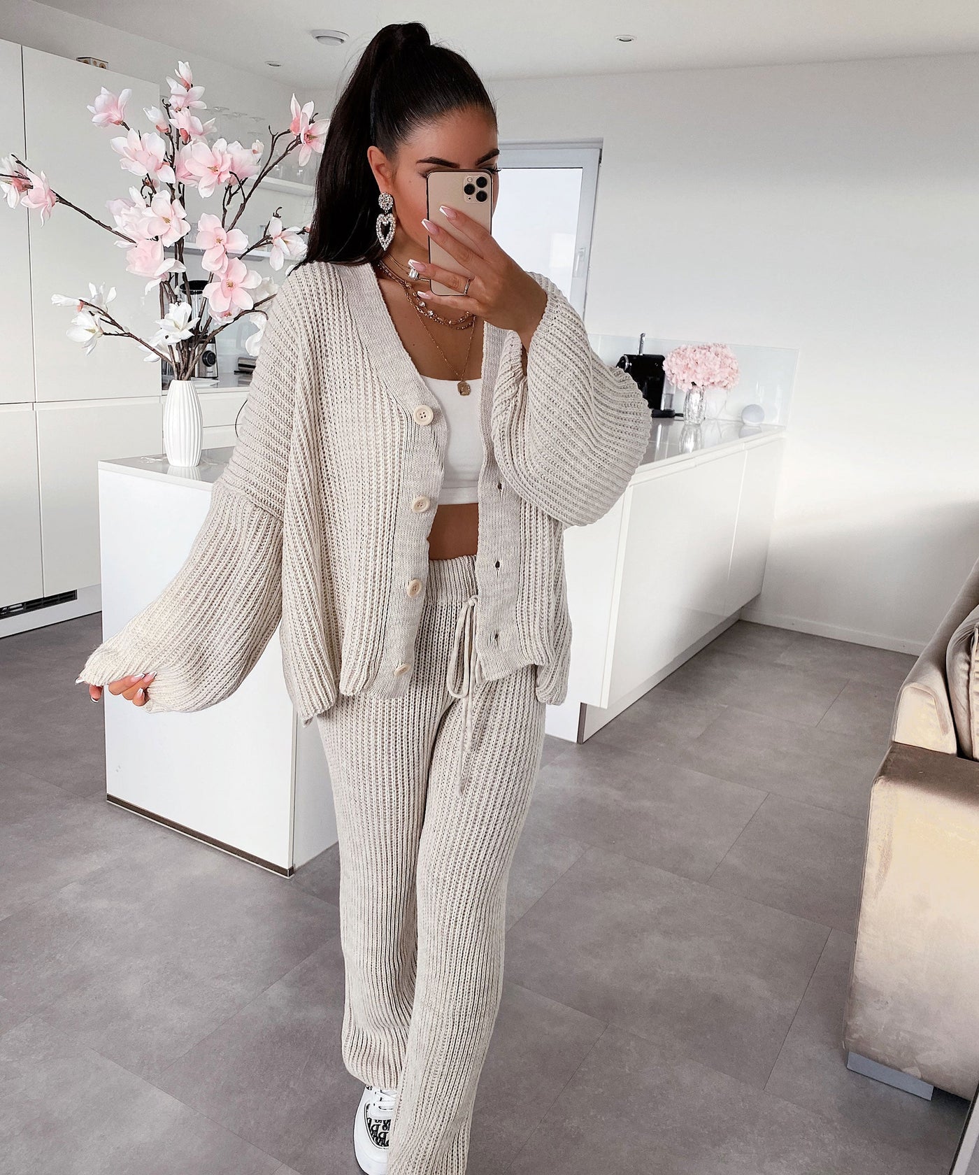 Grace | Women's Beige Set Collection
