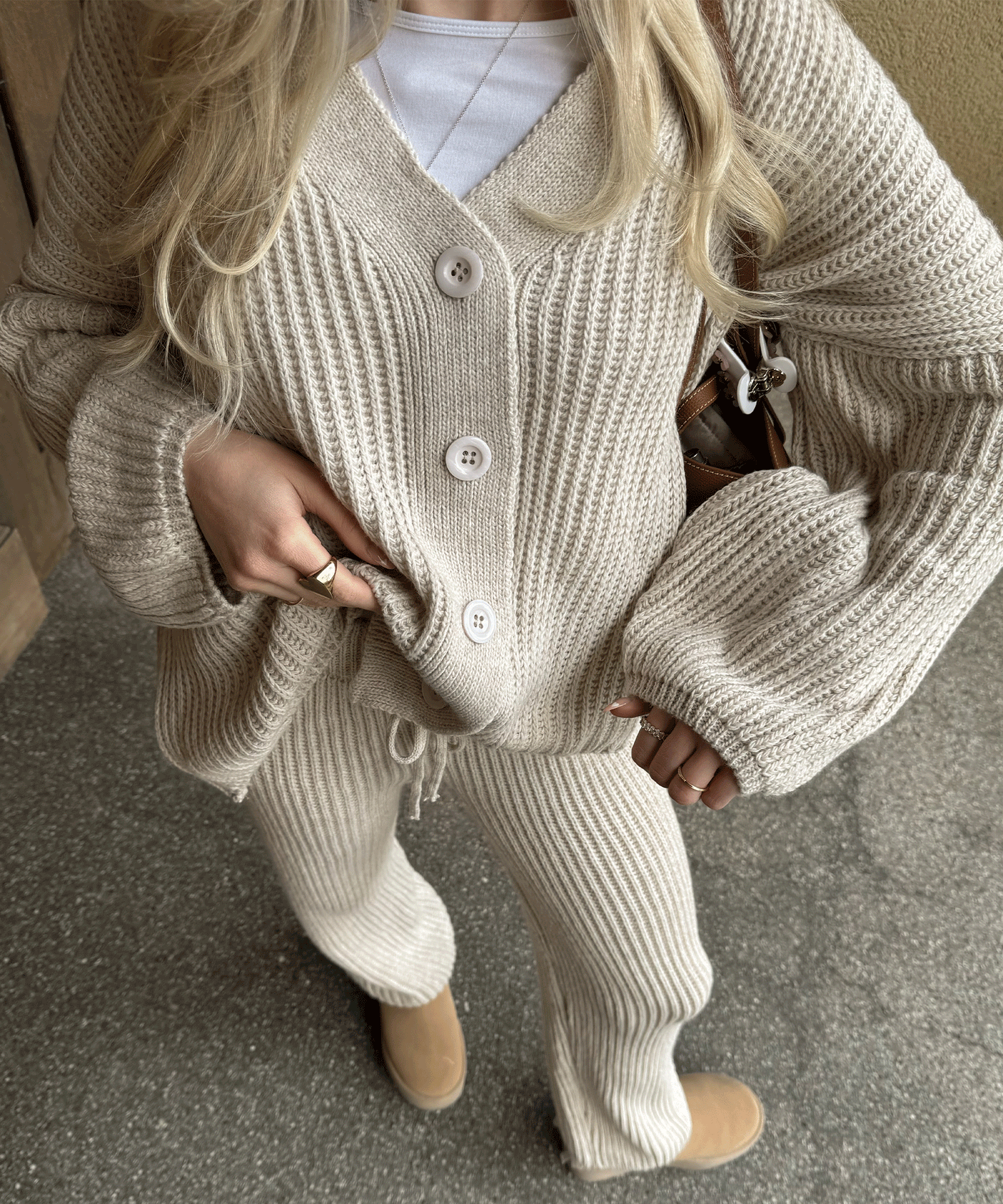Grace | Women's Beige Set Collection