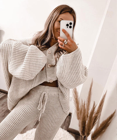 Grace | Women's Beige Set Collection