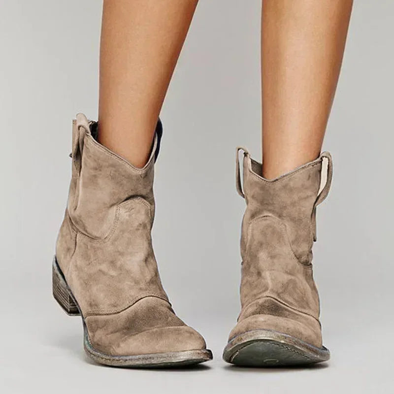 Harper | Vintage Ankle Boots for Cowboys