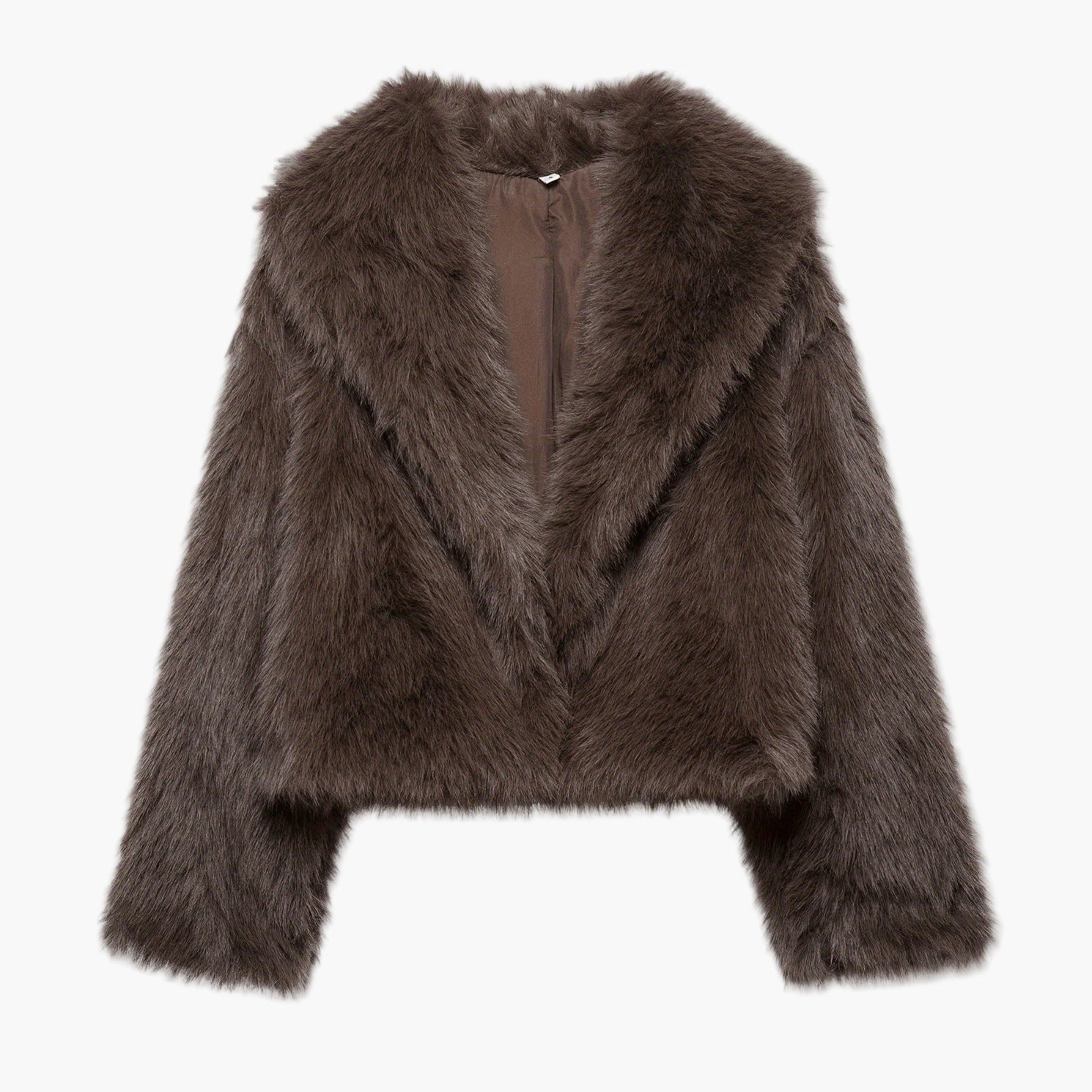 Dam Kort Fuskpälsjacka Chic Weekend Vinterjacka