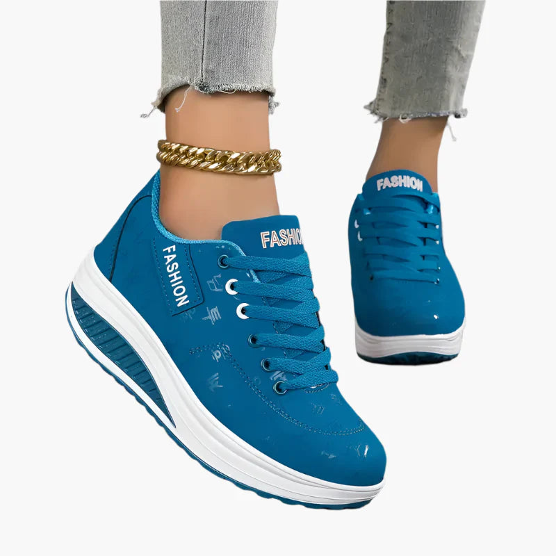 Dam Sneakers med ortopedisk komfort och luftdämpning – Perfekta vardagsskor för stöd och avlastning